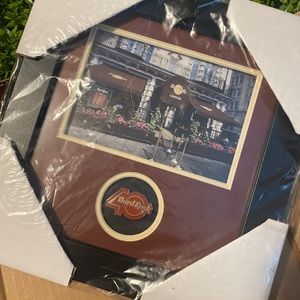 Limited Edition Hard Rock 40th Pin Framed